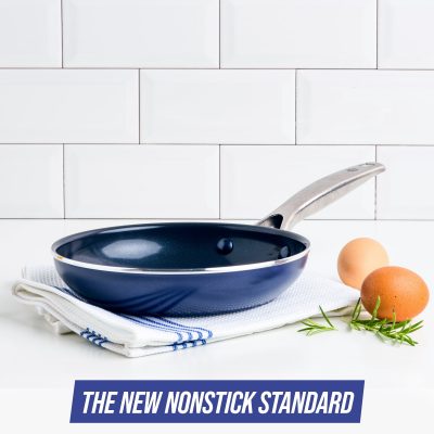 Blue Diamond Ceramic Nonstick Fry Pan/Skillet, 8 Inch Frypan - Image 2